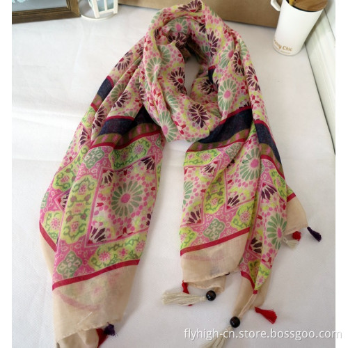 China Supplier Promotion Gift Copy Silk Scarf